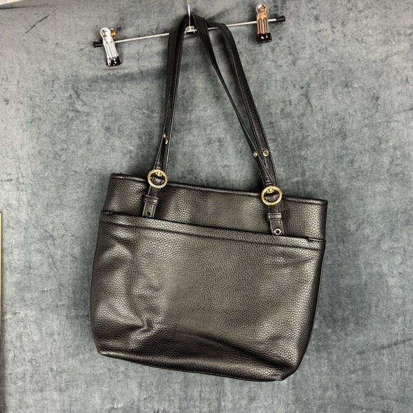 Anne Klein Black Tote Bag with Structured Design - Picture 11 of 15